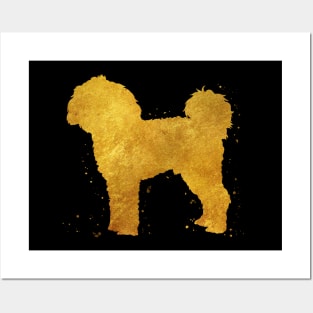 Cavapoo golden art Posters and Art